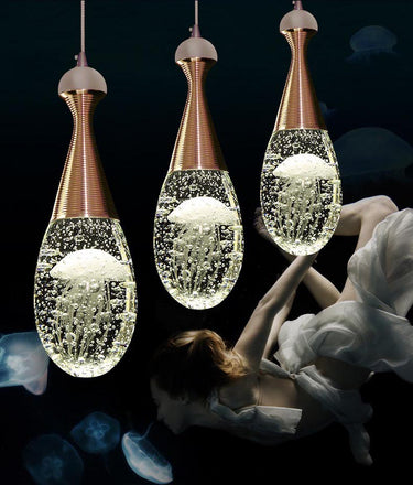 glass pendant lights for living room